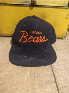 Vintage Chicago Bears Sports Specialties Script Twill Mütze - Bild 1 von 7
