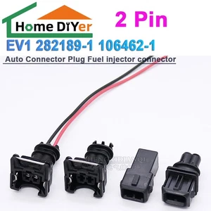 2 Pin EV1 282189-1 106462-1 Auto Connector Plug Fuel injector connector - Picture 1 of 13