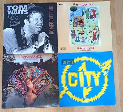 Prog/Psych/Classic Rock u.a. Vinyl Sammlung - 40 LP's : Tom Waits,Renaissance ua - Bild 1 von 4