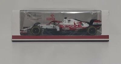 DIECAST SCALA 1:43 MODELLINO AUTO F1 SPARK ALFA ROMEO C41 RAIKKONEN BAHRAIN 2021 - Immagine 1 di 4