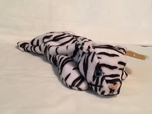 TY Beanie Baby - BLIZZARD la tigre - incontaminato con etichette come nuovo - pellet PVC RITIRATO - Foto 1 di 1