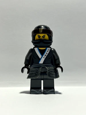 LEGO Ninjago Movie Minifigure Nya Water Ninja-  2017 MISSING TOP PART OF MASK - Image 1 of 4