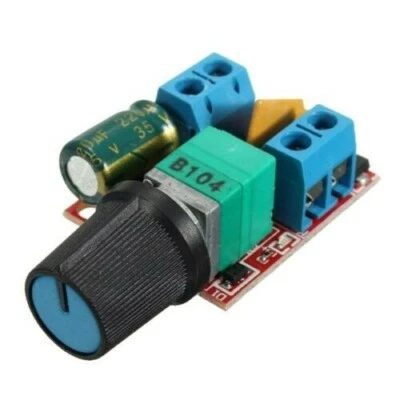 Mini DC Motor Speed Control Driver Board 3V-35V 5A PWM Controller /LED dimmer UK