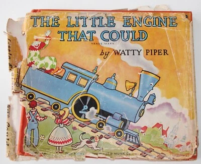 1954 The Little Engine That Could by Watty Piper: FIRST EDITION: Orange Cloth - Image 1 of 4