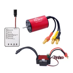 US STOCK KingVal 2030 Brushless Motor+25A ESC+Program Car for 1/18 1/20 RC Car - Picture 1 of 16