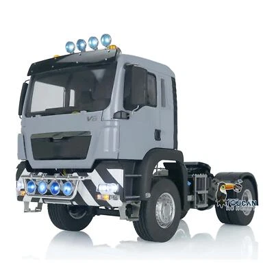 LESU 1:14 RC 4*2 Tractor Truck TGS Remote Control Car Metal Chassis for DIY - Image 1 of 4