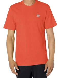 NUEVO CON ETIQUETAS Adidas Trefoil Essentials Para hombres Camiseta Manga Corta Naranja Camisa Talla 2XL - Imagen 1 de 8