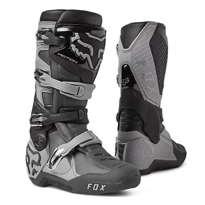 FOX RACING MOTION BOOT DARK SHADOW SIZE 10 - 29682-330-10 Foto 1 de 4