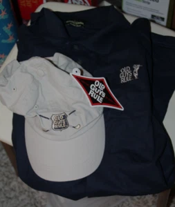 OLD GUYS RULE Adjustable Hat and XL Shirt Embroidery Logo - Picture 1 of 1