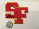 San Francisco 49ers NFL vintage CLASSIC embroidered iron on patch 3.5” X 3”