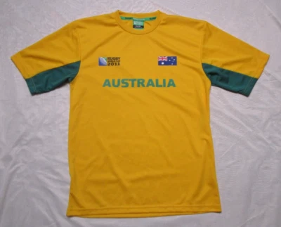 Rugby Union World Cup 2011 Australia T Shirt  Size S / M Rugby originals - image 1 of 4