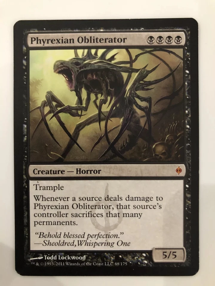 Phyrexian Obliterator - Magic the Gathering Card  - Unused - Image 1 of 1