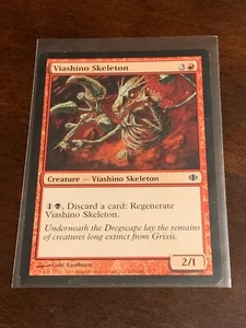 Magic the Gathering Shards of Alara Viashino Skeleton - Picture 1 of 2