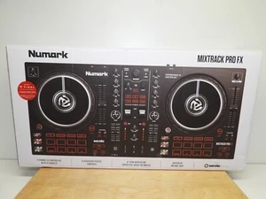 Numark Mixtrack Pro FX 2-Deck DJ-Controller - Schwarz TOP mit OVP - Bild 1 von 9