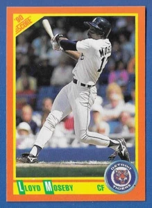 LLOYD MOSEBY TIGRES DE DETROIT #25T - PUNTUACIÓN NEGOCIADA CASI NUEVA-COMO NUEVA 1990 - Imagen 1 de 2