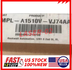 Allen-Bradley New Factory Sealed MPL-A1510V-VJ74AA Free Shipping - Picture 1 of 2