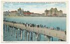 Young's Pier Atlantic City New Jersey Nj Brighton & Traymore Hotel Iras Postcard