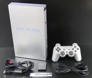Sony PlayStation 2 PS2 Console Satin Silver SCPH-50000 TSS Tested Very Good F/S - Picture 1 of 21