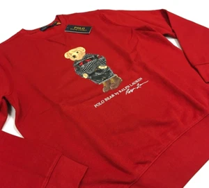 Polo Ralph Lauren Militar Ejército Camuflaje Oso Polar Suéter Sudadera Navidad - Imagen 1 de 11