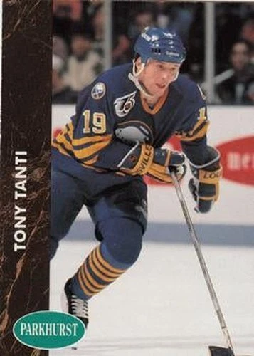 #236 Tony Tanti - Buffalo Sabres - 1991-92 Parkhurst Hockey - Image 1 of 1