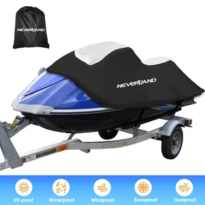 Jet Ski Cover UV Waterproof for Yamaha WaveRunner VX Cruiser Sea-Doo Spark Trixx - Picture 1 of 11
