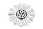 Genuine Alloy Wheel Center Hub Diamon Silver Cap x1 Fits VW Golf Mk7 2012-