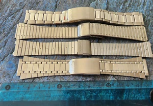 LOTE 4 BRAZALETES NOS CITIZEN 18MM Extremo Recto RARO Caballeros. - Imagen 1 de 4