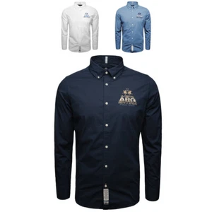 La Martina MAC601 Camisa Hombre Ropa Dress Traje de Negocios Camisa Casual - Imagen 1 de 10