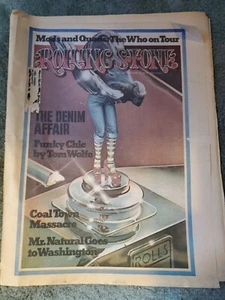 Rolling Stone January 3 1974 Elton John, Bob Dylan, The Who, Tom Wolfe  - Picture 1 of 3
