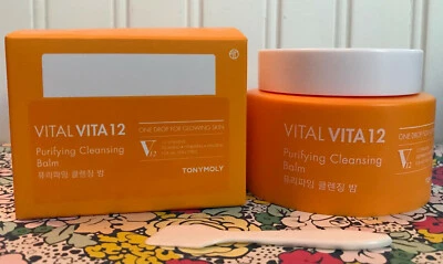 NEW IN BOX TONY MOLY VITAL VITA 12 PURIFYING CLEANSING FACE BALM TonyMoly - Image 1 of 2