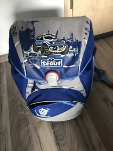 Schulranzen SCOUT Polizei mit Federmappe+Schlampermäppchen & Stiften, TOP - Bild 1 von 5