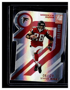 2005 Donruss Elite Status Red #6 Warrick Dunn /28