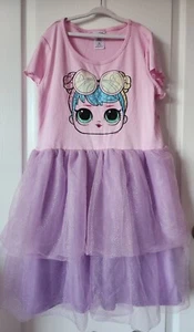 NEW Girls' LOL Surprise A-Line Tutu Dress Pink XL 14/16 - Picture 1 of 5