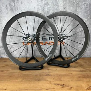 Set ruote copertoncino carbonio leggero Meilenstein C 24E 700c freno cerchio 1283g - Foto 1 di 10