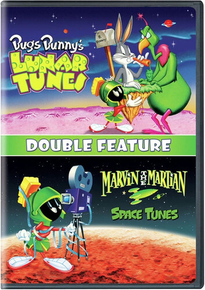 Bugs Bunny's Lunar Tunes + Marvin the Martian Space Tunes Bunnys New DVD - Image 1 of 1