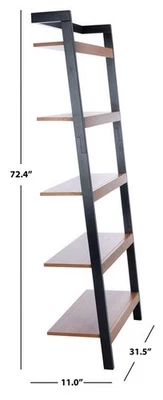 Safavieh BEAUREGARD 5 TIER LEANING ETG, Reduced Price 2172763963 ETG9402A Foto 1 de 4