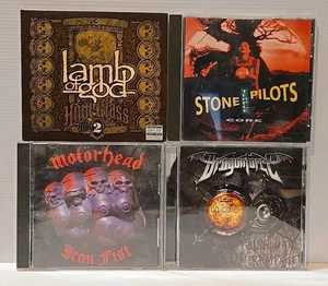Metal CD Lot (4 CDs) Stone Temple Pilots, Lamb of God, Dragonforce, Motorhead - Picture 1 of 16