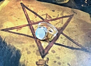 Anillo Amuleto Maldiciones Aghori Hecho Descruce Enemigo Protección Mal de Ojo - Imagen 1 de 6