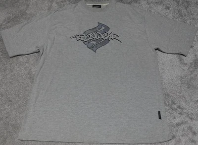 Camiseta Pullover Rocawear Para Hombre Grande Gris Manga Corta Gráfico Logo Foto 1 de 4
