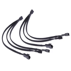CPU 4PIN PWM 1 to 3 Conversion Network Cable 30CM Cooling Fan Conversion Cable - Afbeelding 1 van 5