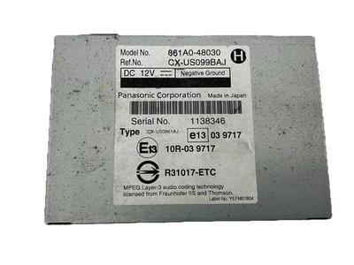 Toyota FJ Cruiser 2012 módulo de interfaz multimedia * 861A0-48030* OEM Foto 1 de 4