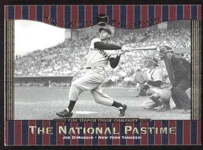 9431H 2001 Upper Deck Hall of Famers #69 Joe DiMaggio - Image 1 of 2