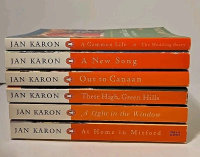 Jan Karon Mitford Series Lot of 6 📚Novels Penguin Paperback Books💫VG - Imagem 1 de 4