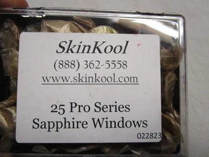 SKINKOOL Candela GentleYag GentleLase 25 PRO SERIES VENTANAS ZAFIRO 022823 - Imagen 1 de 2