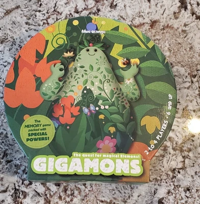 The Quest for Magical Elemons Gigamons, Kids Memory Game by Blue Orange - Image 1 of 3