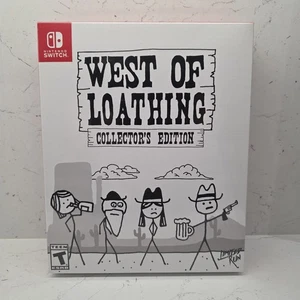 West of Loathing Edizione da Collezione Limited Run Giochi LRG Nintendo Switch Nuovo - Foto 1 di 9