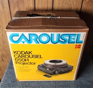 Sealed Kodak Carousel 650H Slide Projector Orginal Box & Manual VTG - Picture 1 of 6
