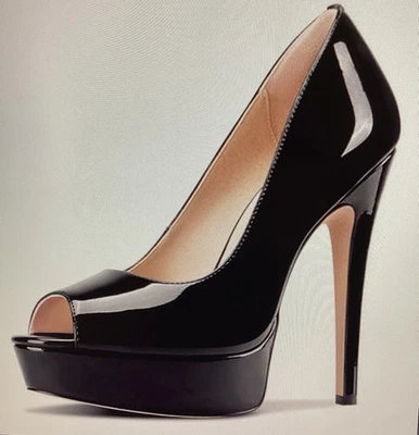 MERUMOTE TNYNFBEB Peep Open Toe Stiletto High Platform Heel Pumps 11 M US  - Image 1 of 4