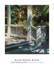Small Glittering Porch By Alice Dalton Brown Art Print Coastal Poster 28X22
