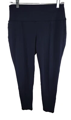 APT. 9 Leggings al tobillo azul oscuro elásticos entrepierna mediana/27 para mujer Foto 1 de 4